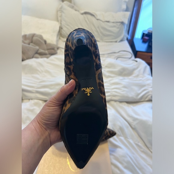 Brand new leopard print Prada booties - Picture 6 of 13